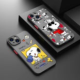 Frosted Snoopy Translucent Phone Case